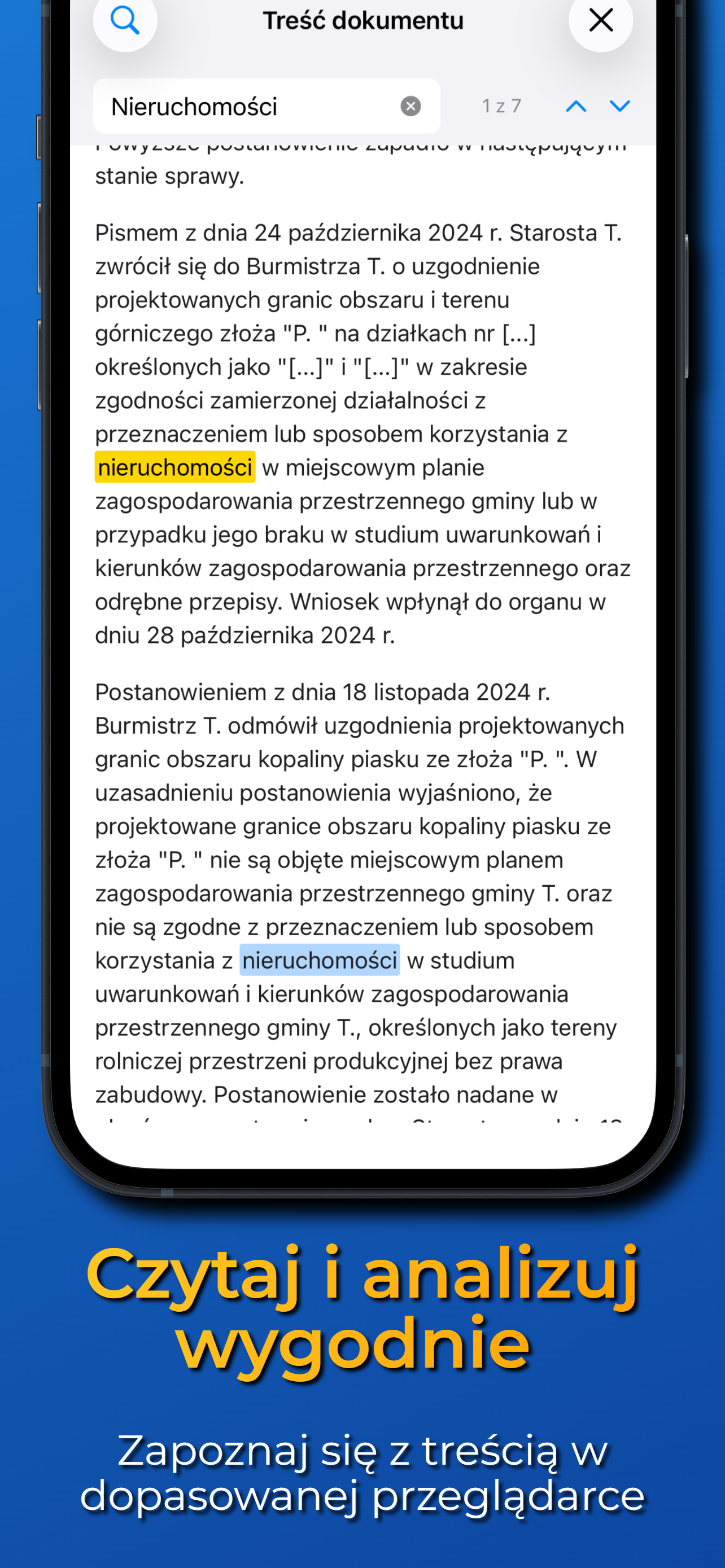 Screenshot aplikacji Baza Prawna 4